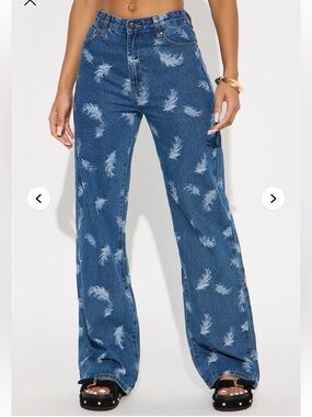 New With Tags - Fashion Nova Jeans - Size 13 - Straight Leg